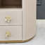 60cm W Stainless Steel Bedside Table