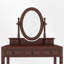 Ensemble de coiffeuse avec miroir réglable-111379692