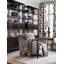 Bibliothèque standard en bois H 93 "x l 42,25" Lido