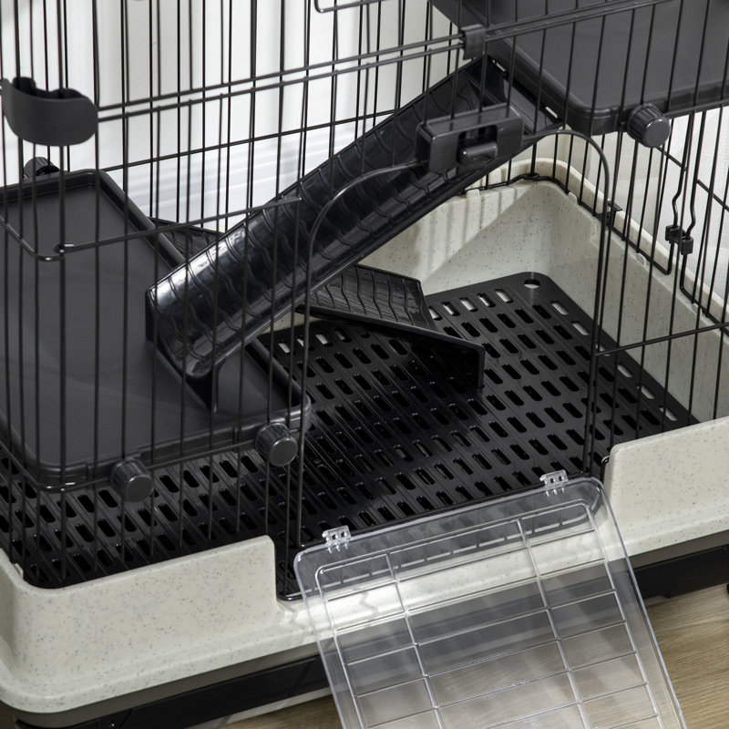 Cage pour petits animaux avec intérieur spacieux