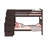 Tena Tall Solid Wood Standard Stairway Bunk Beds Twin over Twin, 4 Drawers in the Steps, Dark Cherry-1904814712-1904814709