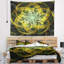 Tapisserie fleur abstraite-28498889