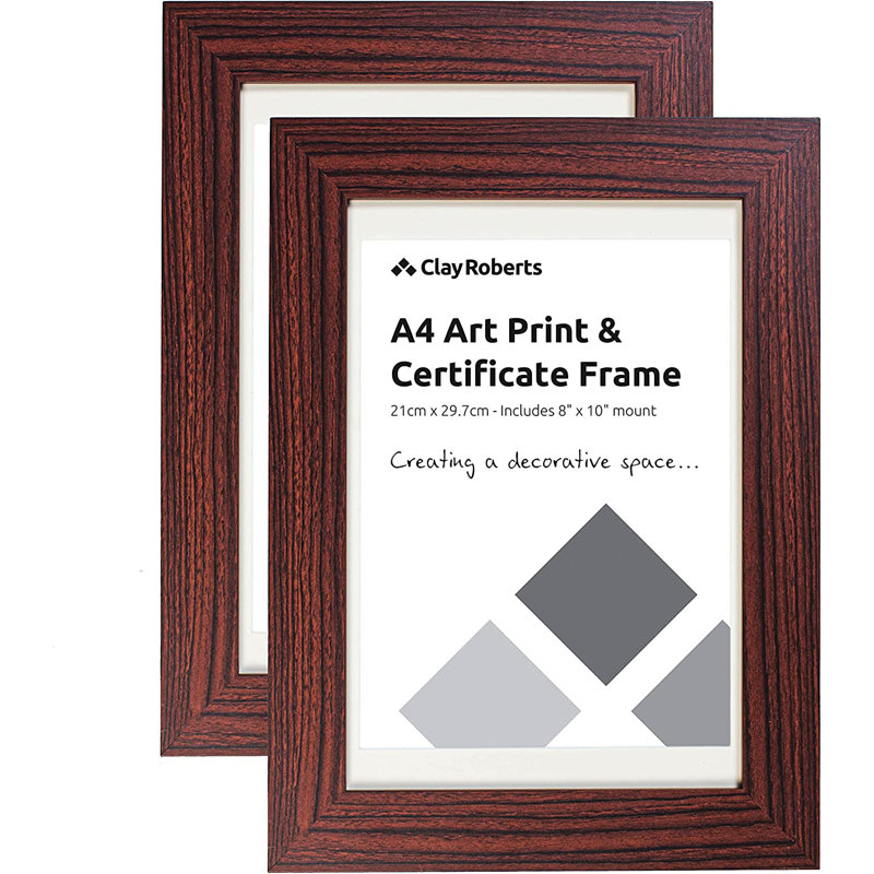 Single Picture Frame - Frames Included: 2, Brown
