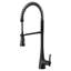 Sinema Pre-Rinse High Arc Spring Pull Down Single Handle Kitchen Faucet-615320294