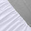 Super Luxury Microfiber 25 cm Plain Fitted Sheet -449979438-449979418