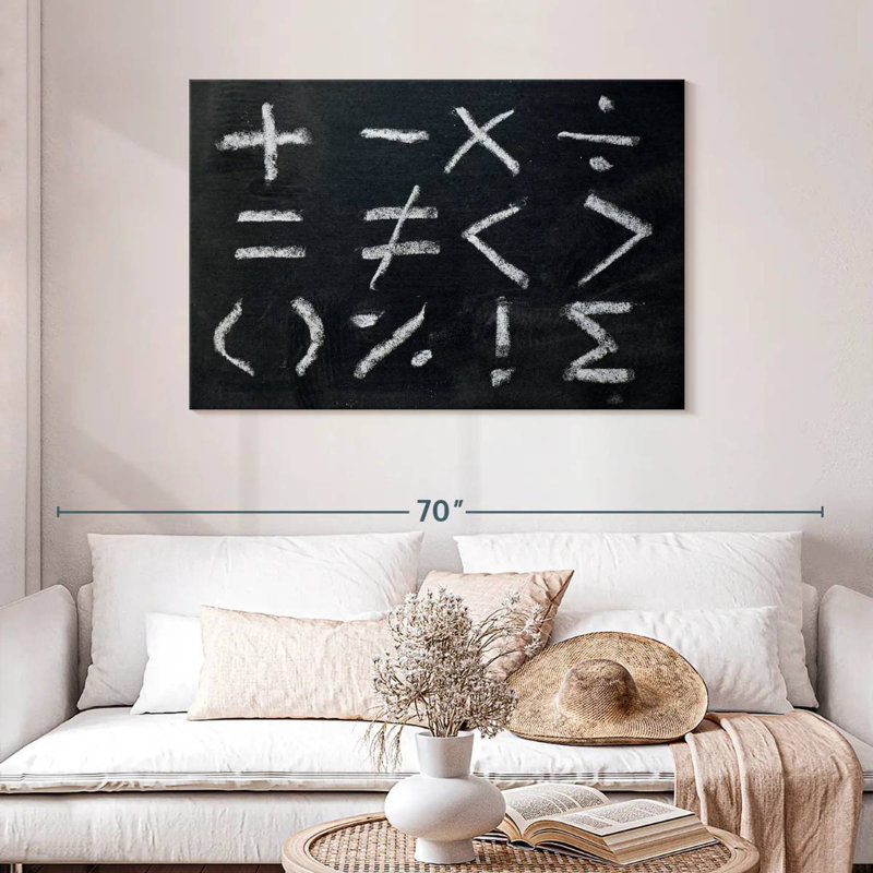 Keiri Mathematics, 30" H x 45" W
