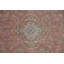 Tapis rose à motif floral 9 x 13