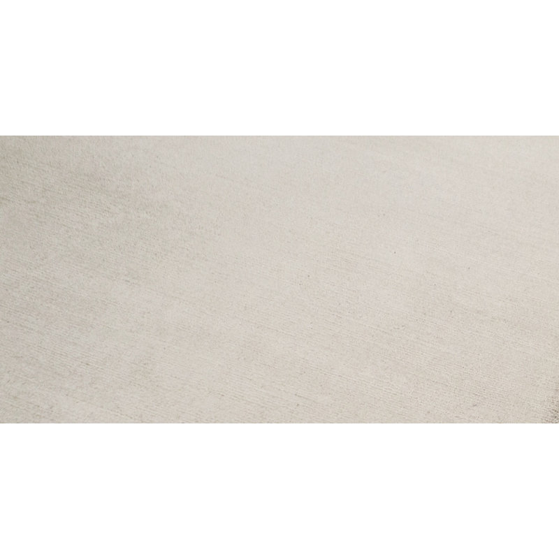 Hand-Knotted High-Quality Ivory Area Rug