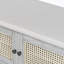 Banc de rangement en rotin avec rangement Boho-467462997