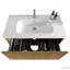 Meuble-lavabo rayé 36 po avec lavabo en céramique blanc 36 po, pré-assemblé-1853127621