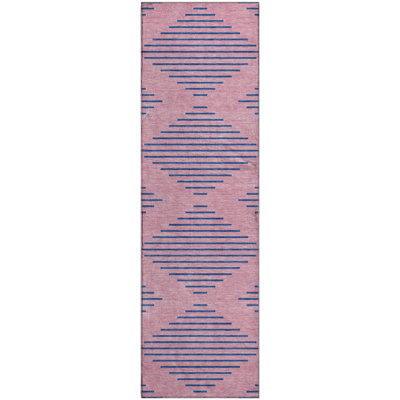 Premium Machine Washable Jahnke AMF1017 Geometric Rug