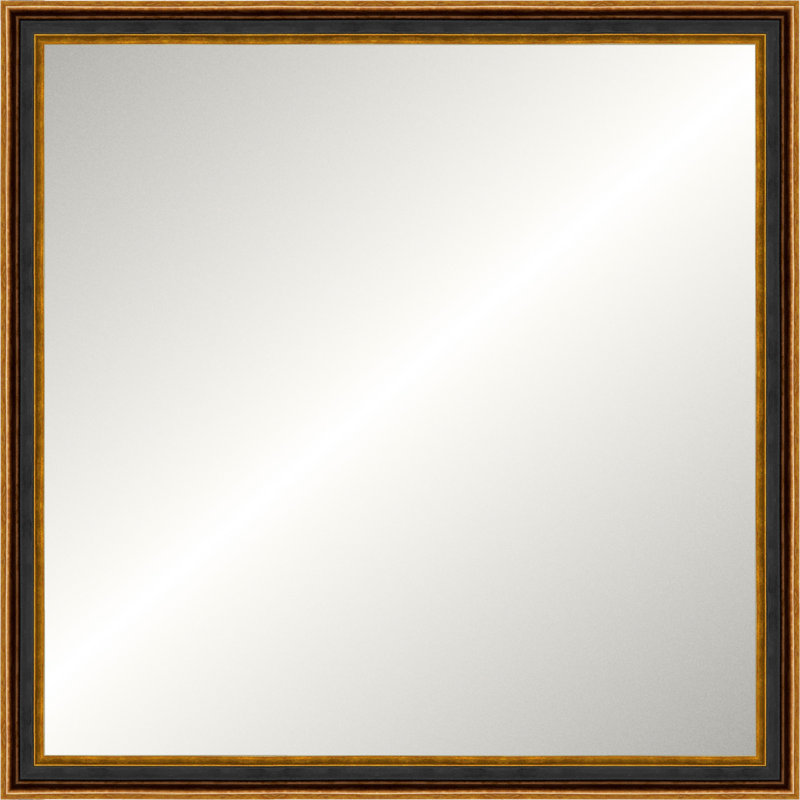 Antique Old World Mirror, Small Square