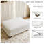 Repose-pieds rembourré Maelina-729668564
