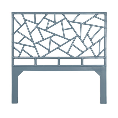 Tiffany Wicker/Rattan Open-Frame Headboard