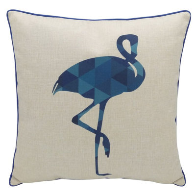Wyona Cotton Blend Throw Pillow