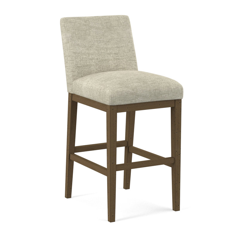 Upholstered Stool, 61558-61, English Saddle