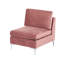 Millings 6 Seater Velvet Corner Sofa -70884555-70884553