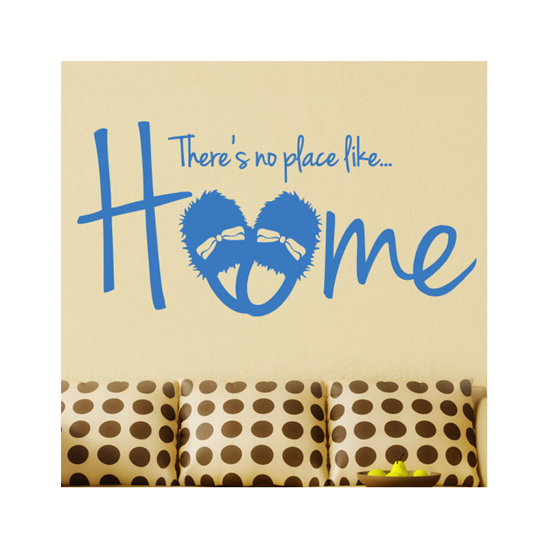 Non-Wall Damaging Wall Decal, Large, Blue