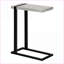 Ensemble de 3 tables basses d'apparence grise pour le salon, amplement d'espace et amp; Tablette inférieure
