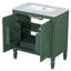 Meuble-lavabo 30 po avec lavabo et deux portes avec tablette-35575354
