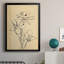 «Magnolia S croquis II», reproduction encadrée de qualité supérieure - prête à être accrochée-88285328-88285331