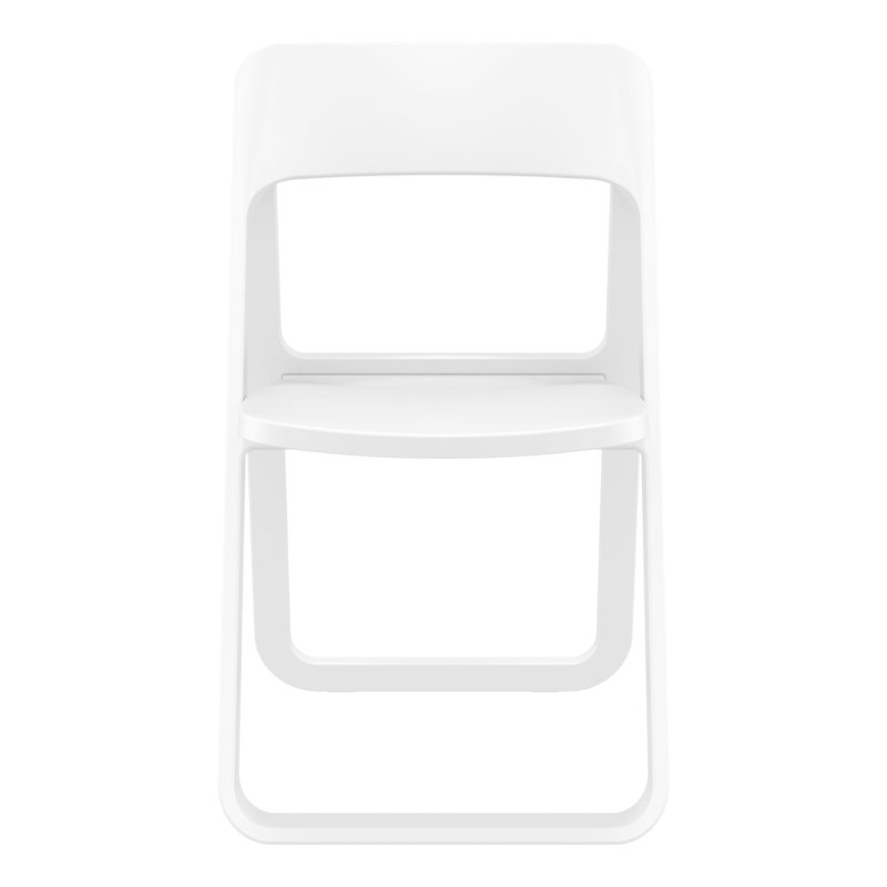 Chaise d'appoint Armo, Blanc