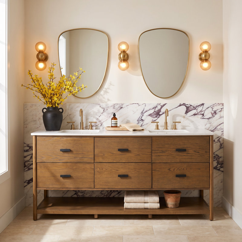 Kaplan Vanity, Medium Oak