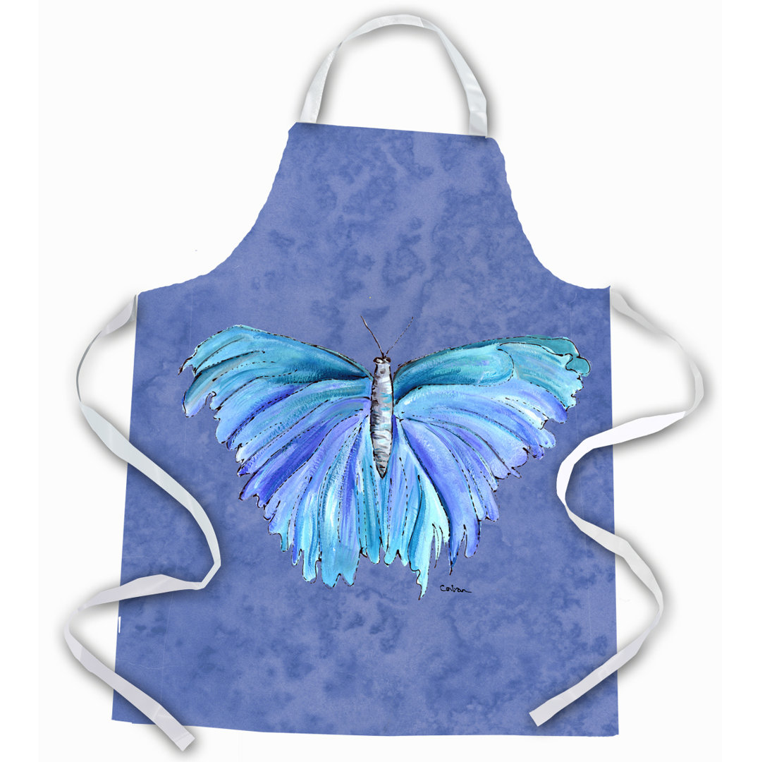 No Pattern Bib Apron August Grove® 