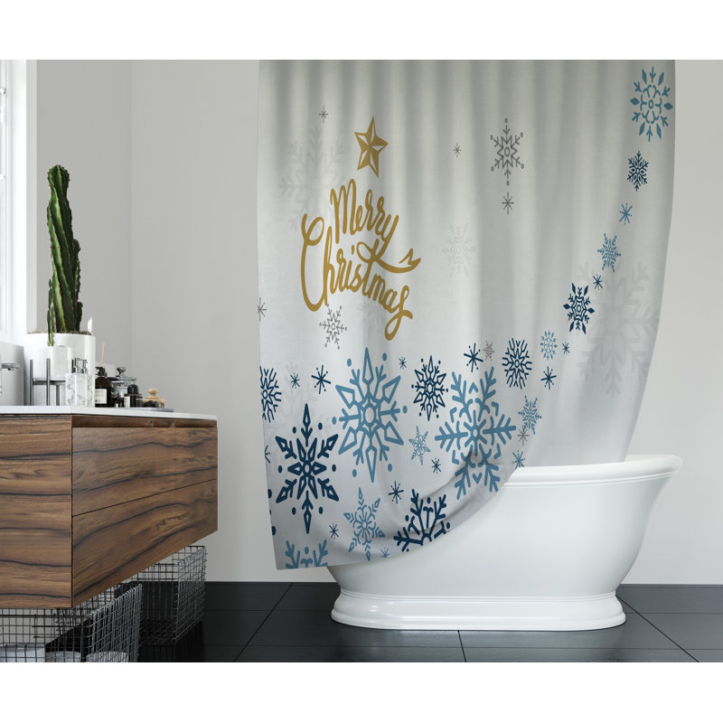 Rideau de douche simple, H 90 po x l 70 po