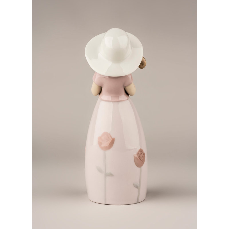 Little Rose Girl Figurine