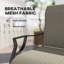 Ensemble de 2 chaises de patio pour l'extérieur C Spring Motion