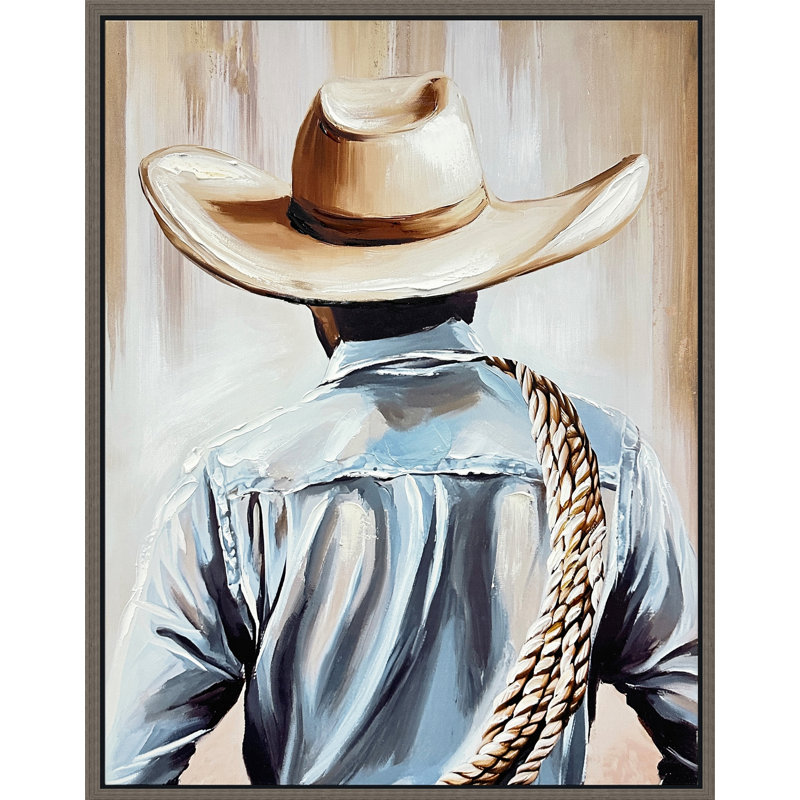 Western Resolve Canvas Wall Art