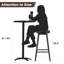 Tabouret de bar en bois massif Danel-927250378-877360256