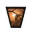 Jahiyah Steel Flush Mounted Sconce