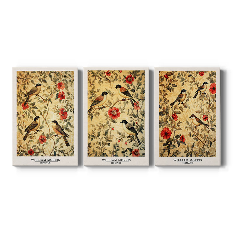 Série de pièces de la collection CII de la collection CRI de Wm Morris - 3 pièces, H 12 po x l 24 po