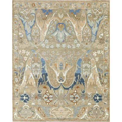 Handmade Wool Oriental Area Rug