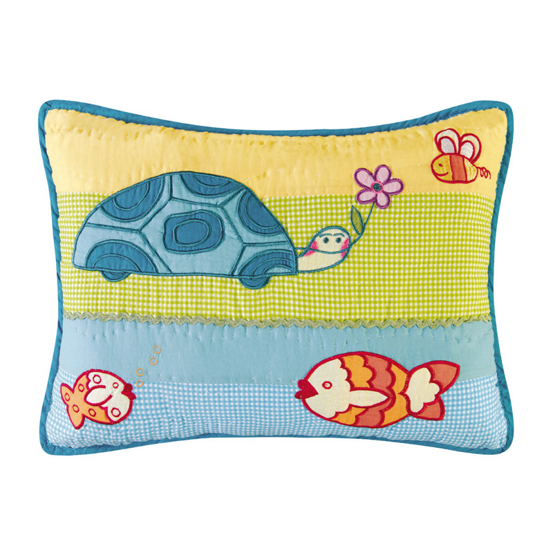 By the Pond Quilted Pillow