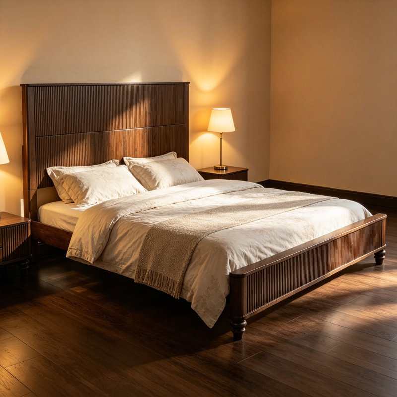 Solid Wood Bed Frame