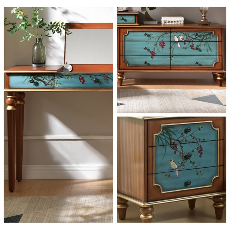 Vessela, Bleu/brun