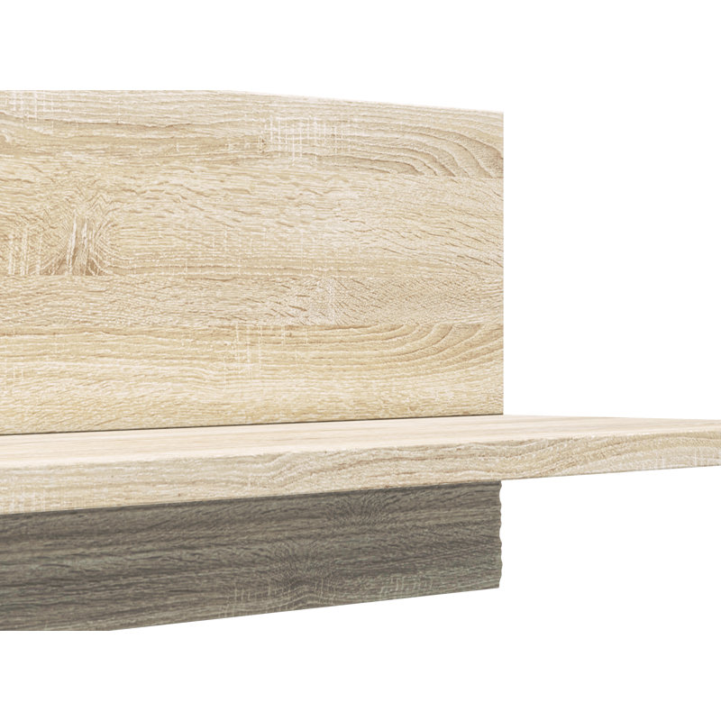 Friemel Cube Shelf, 23cm H x 138cm W x 21cm D
