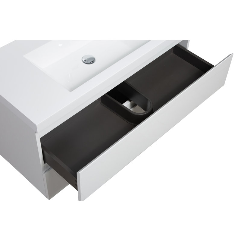 Meuble-lavabo flottant avec lavabo Sophina