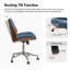 Chaise de bureau Oswina Ember-83688121