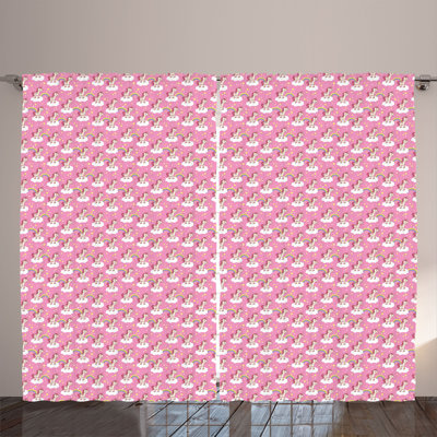 Polyester Standard Curtain Pair