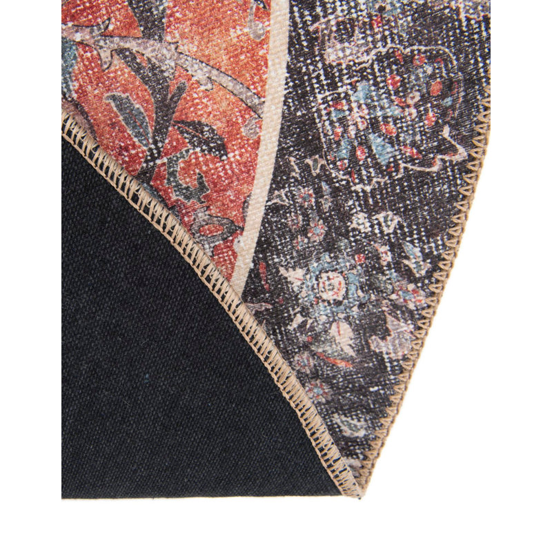 Maysn Performance Chenille Floral Indoor Rug, Oval 2' x 3'1"