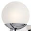 Applique murale Kaylianie chromée à 2 lumières avec abat-jour en verre opale satiné gravé-1166446552
