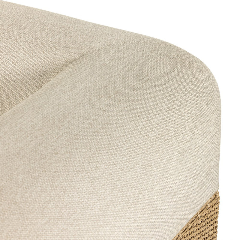 Joss Outdoor Sofa, Faye Sand, Teak
