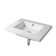 Ceramica Tecla By Nameeks Mars 21.26'' Glossy White Ceramic Rectangular Bathroom Sink with Overflow