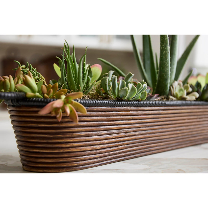 Papeete Wicker Jar