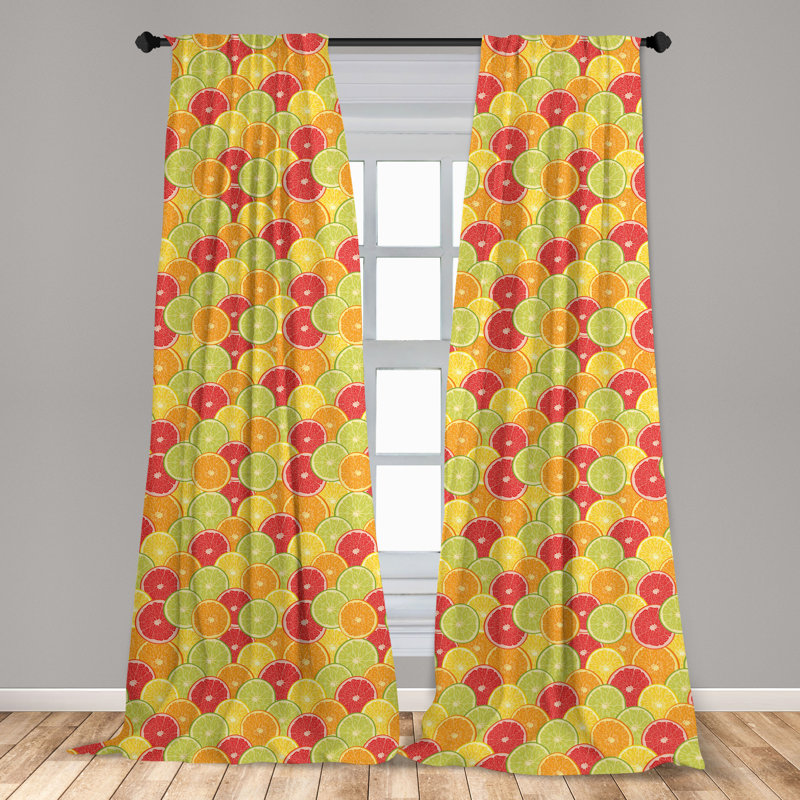 Semi-Sheer Rod Pocket Sliding Panel, 28" x 63"