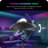  69.3"Led Dimmable Floor Lamp with Remote Control And Rgb Galaxy Projector Double Sided Corner Light Rotatable